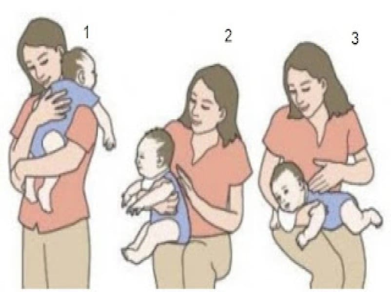 تجشؤ الرضيع بعد الرضاعة الطبيعية .. طرق تكريع الطفل بسرعة